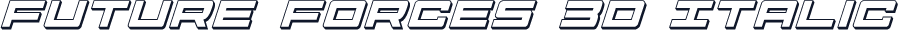 Future Forces 3D Italic