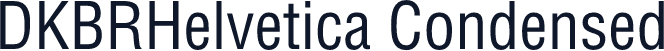 DKBRHelvetica Condensed