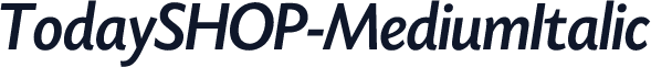 TodaySHOP-MediumItalic