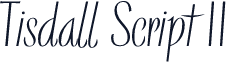 Tisdall Script II