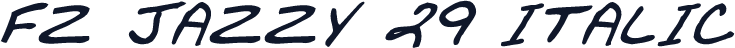 FZ JAZZY 29 ITALIC