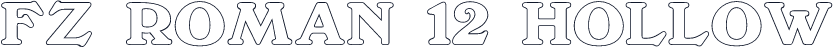 FZ ROMAN 12 HOLLOW