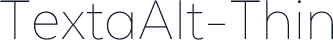 TextaAlt-Thin