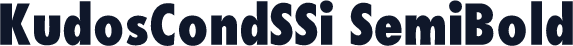 KudosCondSSi SemiBold