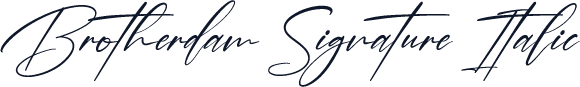 Brotherdam Signature Italic