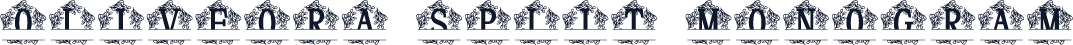 Oliveora Split Monogram