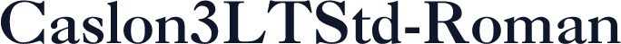 Caslon3LTStd-Roman