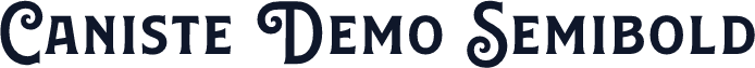 Caniste Demo Semibold