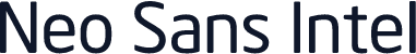 Neo Sans Intel