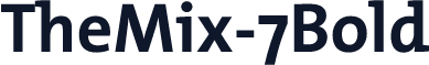 TheMix-7Bold