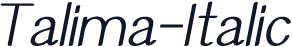 Talima-Italic