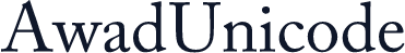 Awad Unicode