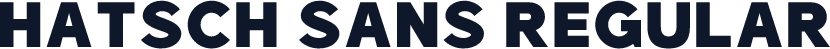 Hatsch sans Regular