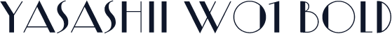 Yasashii W01 Bold