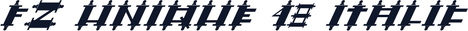 FZ UNIQUE 48 ITALIC