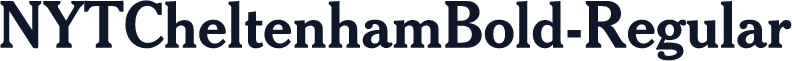 NYTCheltenhamBold-Regular