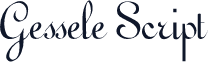 Gessele Script