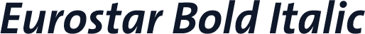 Eurostar Bold Italic