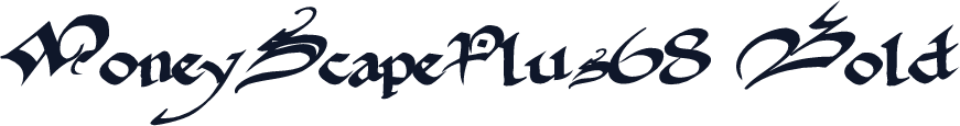 MoneyScapePlus68 Bold