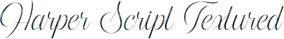 Harper Script Textured