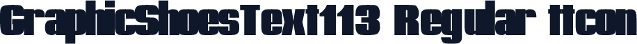 GraphicShoesText113 Regular ttcon