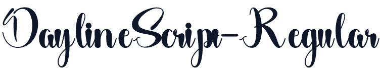 DaylineScript-Regular