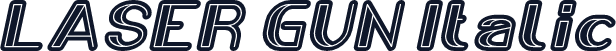 LASER GUN Italic
