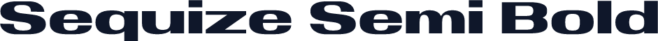 Sequize Semi Bold