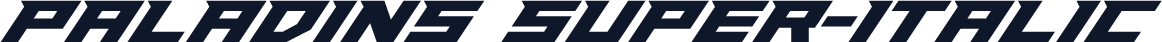 Paladins Super-Italic