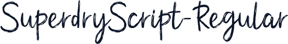 SuperdryScript-Regular