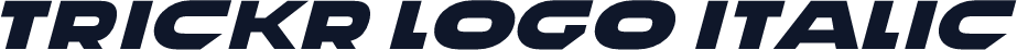 Trickr Logo Italic