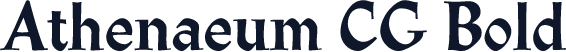 Athenaeum CG Bold