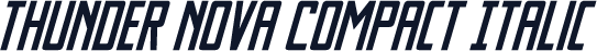 Thunder Nova Compact Italic