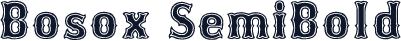 Bosox SemiBold