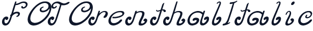FOTOrenthalItalic