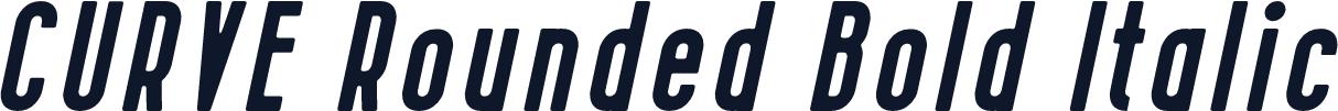 CURVE Rounded Bold Italic