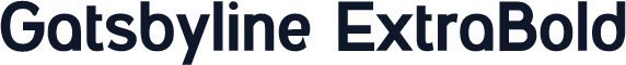Gatsbyline ExtraBold