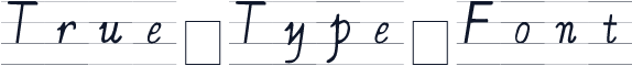True Type Font