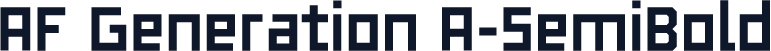 AF Generation A-SemiBold