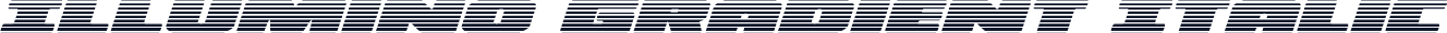 Illumino Gradient Italic