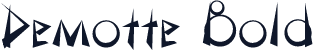 Demotte Bold