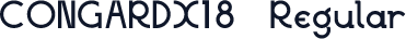 CONGARDX18-Regular