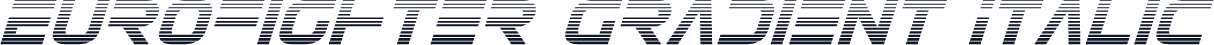 Eurofighter Gradient Italic
