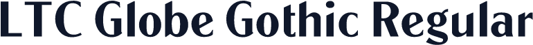 LTC Globe Gothic Regular