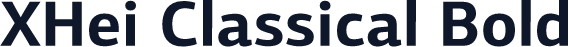 XHei Classical Bold