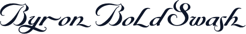 Byron Bold Swash