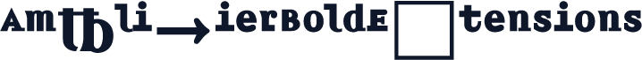 AmplifierBoldExtensions
