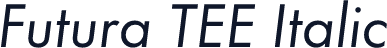 Futura TEE Italic