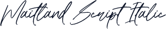 Maitland Script Italic