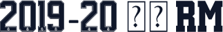 2019-20 皇马 RM